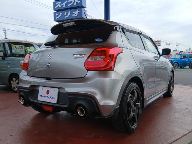 スイフトスポーツ ベースグレード (6MT 2WD)スズキセーフティーサポート 8インチナビ 全方位カメラ スマートキー LEDヘッドライト ETC2.0車載機 フロントドライブレコーダー インタークーラーターボ 社外17インチアルミ(6枚目)