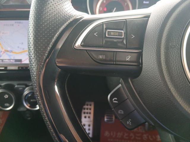 スイフトスポーツ ベースグレード (6MT 2WD)スズキセーフティーサポート 8インチナビ 全方位カメラ スマートキー LEDヘッドライト ETC2.0車載機 フロントドライブレコーダー インタークーラーターボ 社外17インチアルミ(18枚目)
