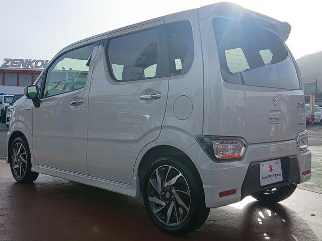 ワゴンＲカスタムＺ ハイブリッドＺＸ　（ＣＶＴ　２ＷＤ）スズキセーフティーサポート　スマートキー　全方位モニター付き７インチディスプレイオーディオ　アップグレードＰＫＧ　ＬＥＤヘッドライト／フォグライト　リヤパーキングセンサー（4枚目）