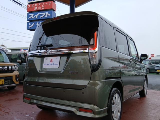 ソリオ Ｇ　（ＣＶＴ　２ＷＤ）スズキセーフティーサポート　スマートキー　オートエアコン　リヤパーキングセンサー　ハロゲンヘッドライト仕様　オートライト（ハイビームアシスト付き）オーディオレス仕様（6枚目）