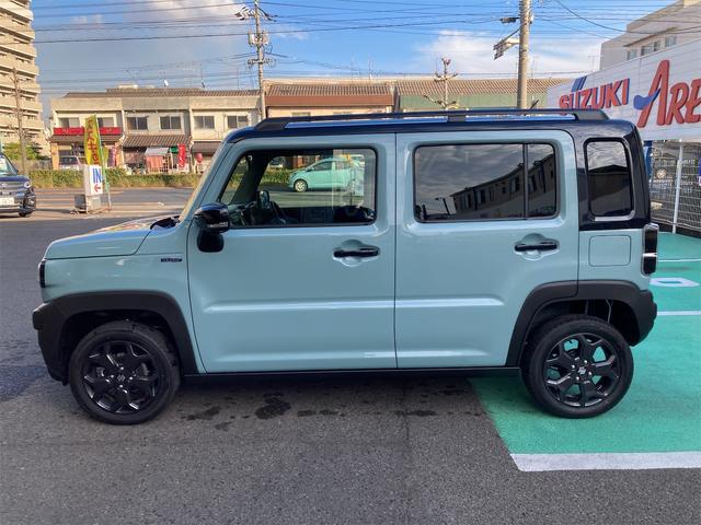 ハスラー タフワイルド 3型 スズキ純正9インチナビ スズキコネクト対応通信機装着 全方位モニター 衝突被害軽減ブレーキ CD TV 360°プレミアムUV&IRカットガラス 15インチアルミホイール メーカー保証継承(12枚目)