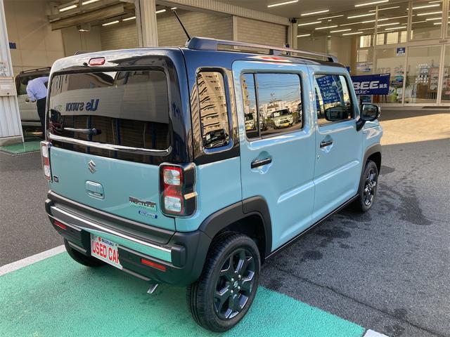 ハスラー タフワイルド 3型 スズキ純正9インチナビ スズキコネクト対応通信機装着 全方位モニター 衝突被害軽減ブレーキ CD TV 360°プレミアムUV&IRカットガラス 15インチアルミホイール メーカー保証継承(14枚目)
