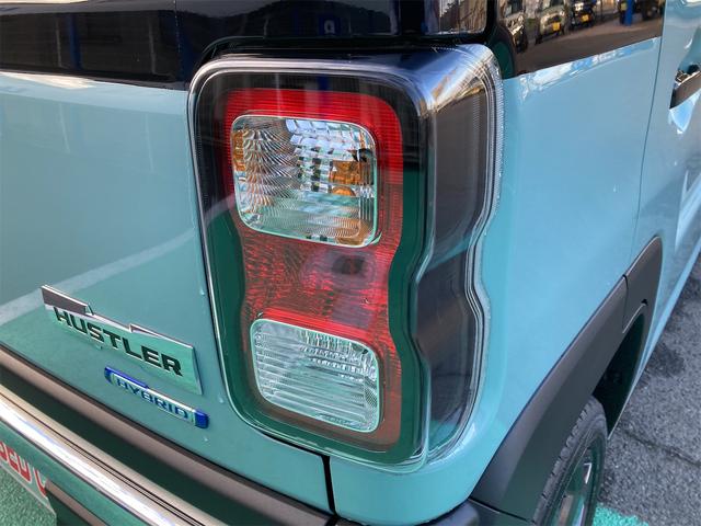 ハスラー タフワイルド 3型 スズキ純正9インチナビ スズキコネクト対応通信機装着 全方位モニター 衝突被害軽減ブレーキ CD TV 360°プレミアムUV&IRカットガラス 15インチアルミホイール メーカー保証継承(35枚目)