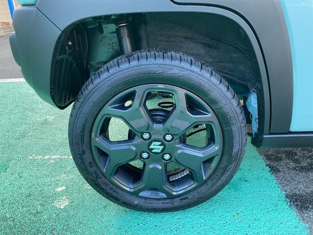 ハスラー タフワイルド 3型 スズキ純正9インチナビ スズキコネクト対応通信機装着 全方位モニター 衝突被害軽減ブレーキ CD TV 360°プレミアムUV&IRカットガラス 15インチアルミホイール メーカー保証継承(38枚目)