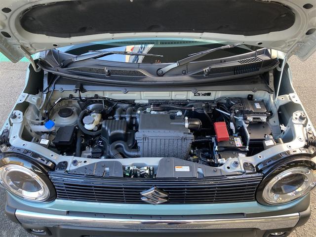 ハスラー タフワイルド 3型 スズキ純正9インチナビ スズキコネクト対応通信機装着 全方位モニター 衝突被害軽減ブレーキ CD TV 360°プレミアムUV&IRカットガラス 15インチアルミホイール メーカー保証継承(45枚目)