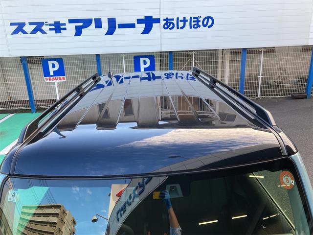 ハスラー タフワイルド 3型 スズキ純正9インチナビ スズキコネクト対応通信機装着 全方位モニター 衝突被害軽減ブレーキ CD TV 360°プレミアムUV&IRカットガラス 15インチアルミホイール メーカー保証継承(48枚目)