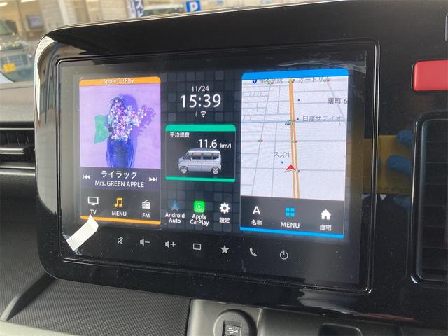 スペーシアギア ハイブリッドXZ 撥水加工シート 防汚ラゲッジボード 後席両側電動スライドドア スズキ純正9インチナビ スズキコネクト対応通信機装着車 ソフトベージュメタリック ガンメタリック2トーン メーカー保証継承(3枚目)