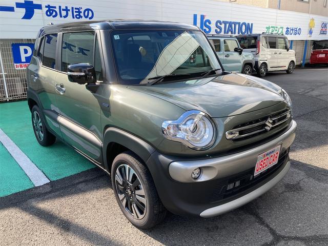 クロスビー ハイブリッドMZ 1000cc ターボ マイルドハイブリッド 後期型 全方位カメラ 15インチアルミホイール 衝突被害軽減ブレーキ シートヒーター LEDヘッドランプ フォグランプ 6AT メーカー保証継承(6枚目)