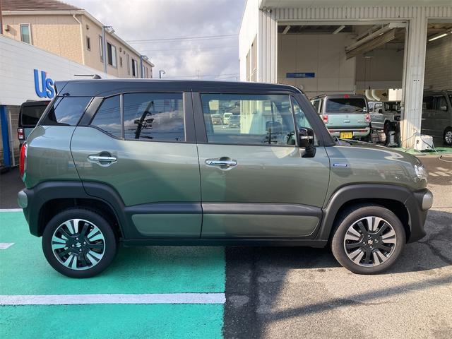 クロスビー ハイブリッドMZ 1000cc ターボ マイルドハイブリッド 後期型 全方位カメラ 15インチアルミホイール 衝突被害軽減ブレーキ シートヒーター LEDヘッドランプ フォグランプ 6AT メーカー保証継承(10枚目)