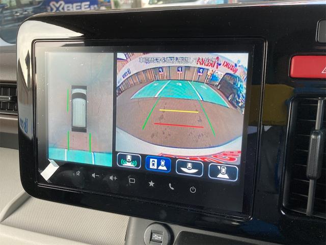スペーシア ハイブリッドＸ　スズキ純正メーカーオプション９インチナビ　全方位モニターカメラ付き　スズキコネクト対応　アップルカープレイ、アンドロイドオート対応　衝突軽減Ｓ（4枚目）
