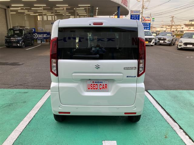 スペーシア ハイブリッドＸ　スズキ純正メーカーオプション９インチナビ　全方位モニターカメラ付き　スズキコネクト対応　アップルカープレイ、アンドロイドオート対応　衝突軽減Ｓ（12枚目）