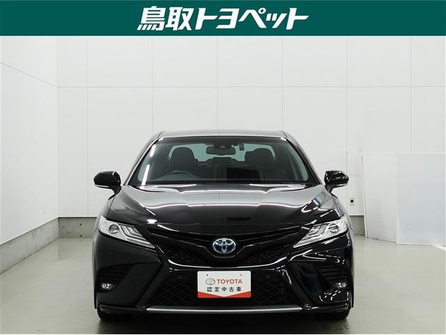 カムリ WS トヨタ認定中古車 ロングラン保証1年 フルセグ メモリーナビ DVD再生 ミュージックプレイヤー接続可 バックカメラ 衝突被害軽減システム ETC ドラレコ LEDヘッドランプ ワンオーナー 記録簿(4枚目)