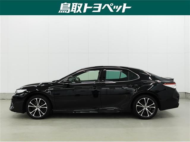 カムリ WS トヨタ認定中古車 ロングラン保証1年 フルセグ メモリーナビ DVD再生 ミュージックプレイヤー接続可 バックカメラ 衝突被害軽減システム ETC ドラレコ LEDヘッドランプ ワンオーナー 記録簿(5枚目)