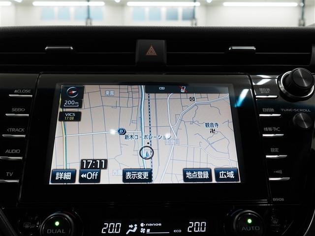 カムリ WS トヨタ認定中古車 ロングラン保証1年 フルセグ メモリーナビ DVD再生 ミュージックプレイヤー接続可 バックカメラ 衝突被害軽減システム ETC ドラレコ LEDヘッドランプ ワンオーナー 記録簿(13枚目)