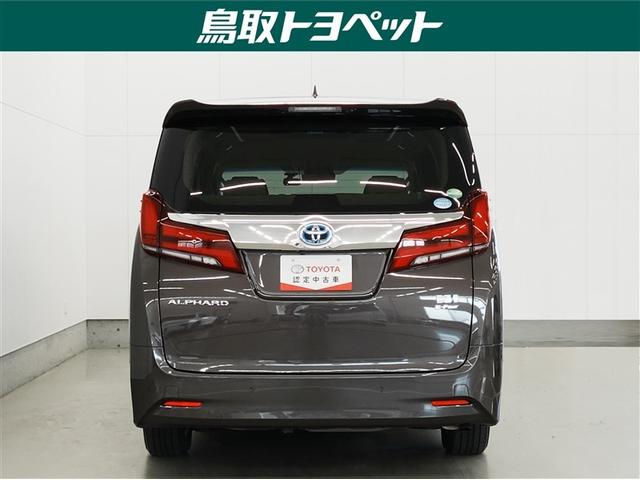 アルファードハイブリッド Ｘ　４ＷＤ　フルセグ　メモリーナビ　ＤＶＤ再生　ミュージックプレイヤー接続可　バックカメラ　衝突被害軽減システム　ＥＴＣ　ドラレコ　両側電動スライド　ＬＥＤヘッドランプ　乗車定員８人　３列シート　記録簿（6枚目）
