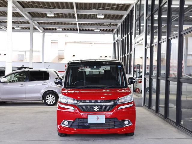 ハイブリッドMV ・ワンオーナー・禁煙車・純SDナビ・フルセグ・ETC・衝突軽減・レーンキープ・LED・純15AW・革巻き・シートヒータ運・両電動スライド・アイドリング・Mウィンカ・Rスポイラ・横滑防止・保証書・記録簿(5枚目)