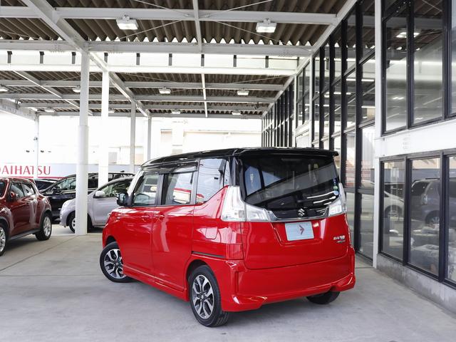 ハイブリッドMV ・ワンオーナー・禁煙車・純SDナビ・フルセグ・ETC・衝突軽減・レーンキープ・LED・純15AW・革巻き・シートヒータ運・両電動スライド・アイドリング・Mウィンカ・Rスポイラ・横滑防止・保証書・記録簿(6枚目)