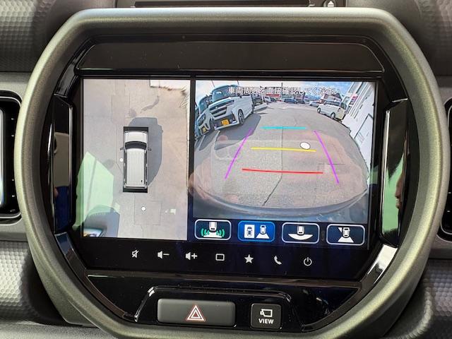 ハスラー タフワイルド　試乗車　全方位モニター　メモリーナビゲーション　ＬＥＤへットライト　クルーズコントロール　スマートキー　ＡＢＳ　エアバック　アルミホイール（6枚目）
