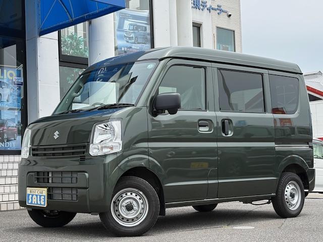 エブリイ ＰＡリミテッド　試乗車　ＥＴＣ車載器　エアバック　ＡＢＳ　ブレーキ軽減装置　コーナーセンサー　アイドリングストップ　オートライト　リヤワイパー　ラジオチューナー　ワイヤレスキー　マニュアルエアコン（6枚目）