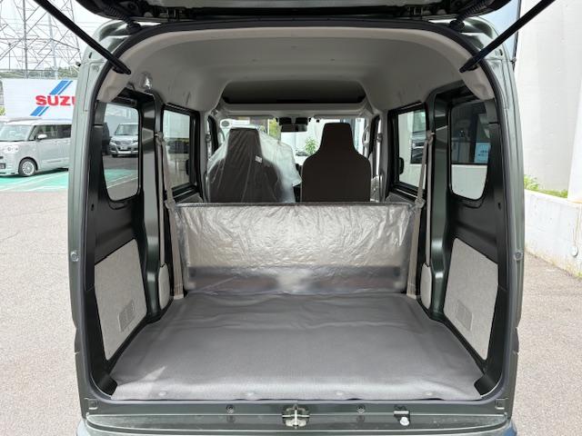 エブリイ ＰＡリミテッド　試乗車　ＥＴＣ車載器　エアバック　ＡＢＳ　ブレーキ軽減装置　コーナーセンサー　アイドリングストップ　オートライト　リヤワイパー　ラジオチューナー　ワイヤレスキー　マニュアルエアコン（32枚目）