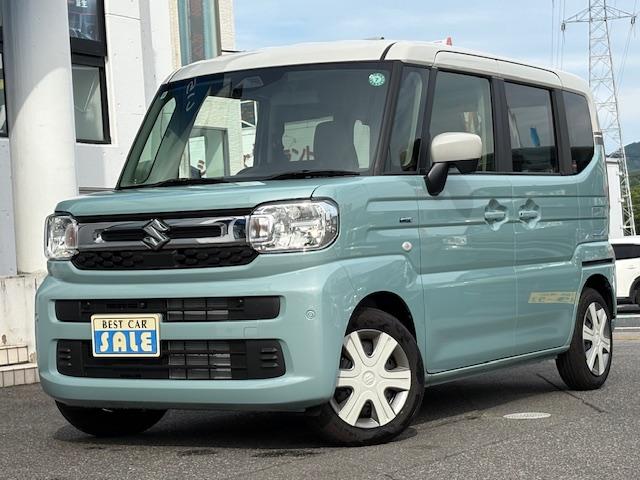 スペーシア ハイブリッドＸ　試乗車　　両側パワースライドドア　全方位モニター　メモリナビゲーション　シートヒーター　アイドリングストップ　スマートキー　オートエアコン　ＡＢＳ　エアバック（11枚目）