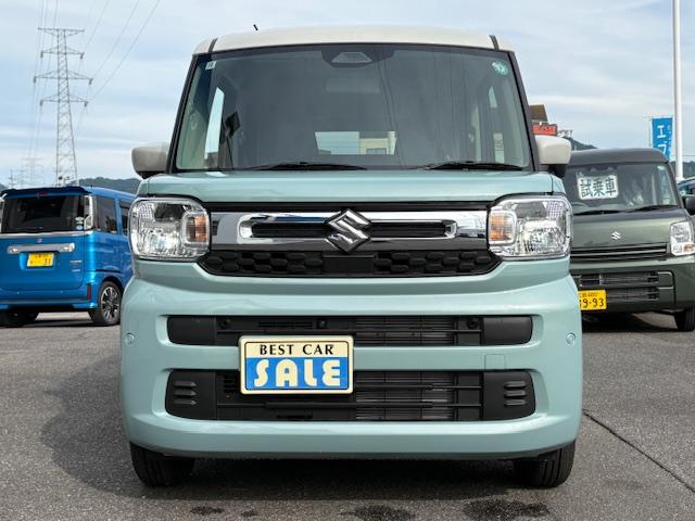 スペーシア ハイブリッドＸ　試乗車　　両側パワースライドドア　全方位モニター　メモリナビゲーション　シートヒーター　アイドリングストップ　スマートキー　オートエアコン　ＡＢＳ　エアバック（14枚目）