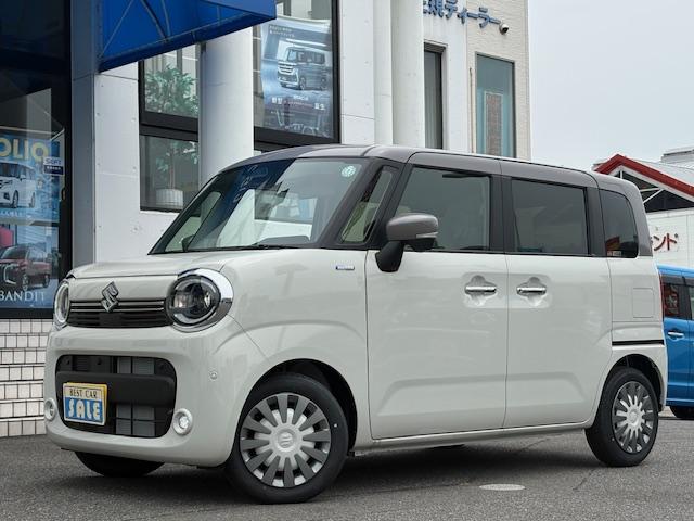 ワゴンＲスマイル ハイブリッドＸ　試乗車　全方位モニター　ＣＤ再生　ＤＶＤ再生　スマートキー　フルセグＴＶ　ＡＢＳ　エアバック　両側パワースライド　シートヒーターオートエアコン（9枚目）