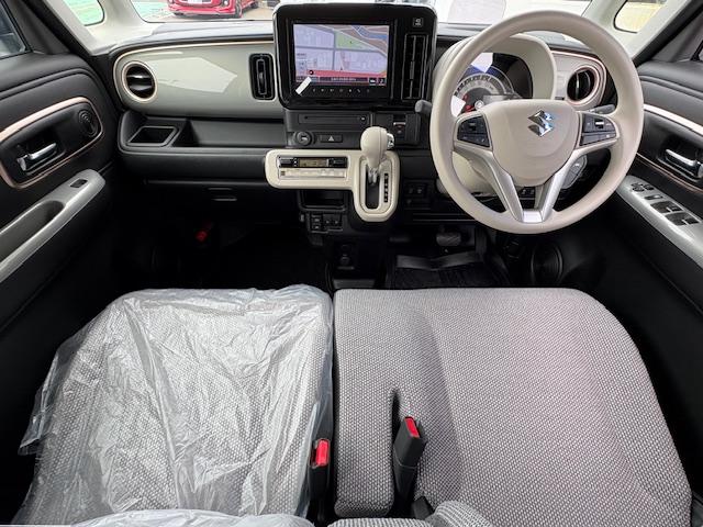 ワゴンＲスマイル ハイブリッドＸ　試乗車　全方位モニター　ＣＤ再生　ＤＶＤ再生　スマートキー　フルセグＴＶ　ＡＢＳ　エアバック　両側パワースライド　シートヒーターオートエアコン（70枚目）