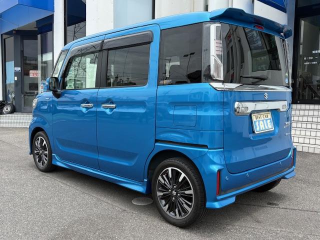 スペーシアカスタム ハイブリッドＸＳターボ　ワンオーナー車　ＣＤチューナー　両側パワースライドドア　シートヒーター　ＬＥＤへットライト　スマートキー　アイドリングストップ　オートエアコン　クリアランスソナー（33枚目）