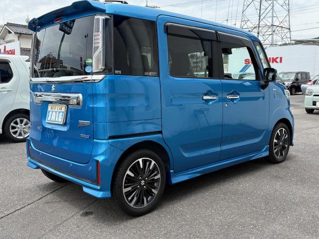 スペーシアカスタム ハイブリッドＸＳターボ　ワンオーナー車　ＣＤチューナー　両側パワースライドドア　シートヒーター　ＬＥＤへットライト　スマートキー　アイドリングストップ　オートエアコン　クリアランスソナー（39枚目）