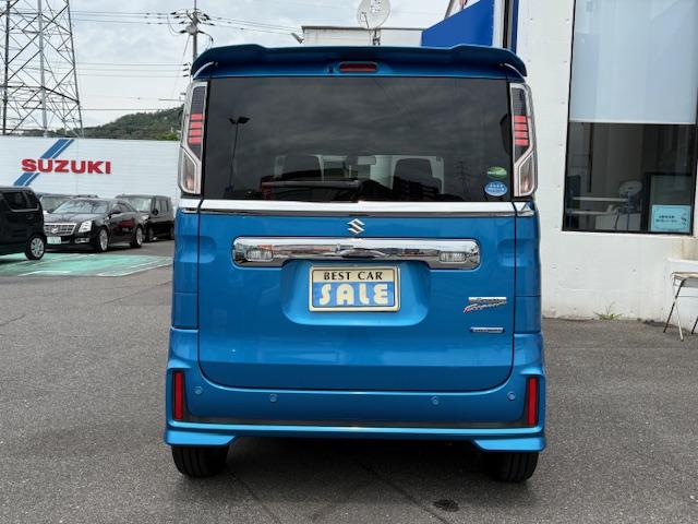 スペーシアカスタム ハイブリッドＸＳターボ　ワンオーナー車　ＣＤチューナー　両側パワースライドドア　シートヒーター　ＬＥＤへットライト　スマートキー　アイドリングストップ　オートエアコン　クリアランスソナー（61枚目）