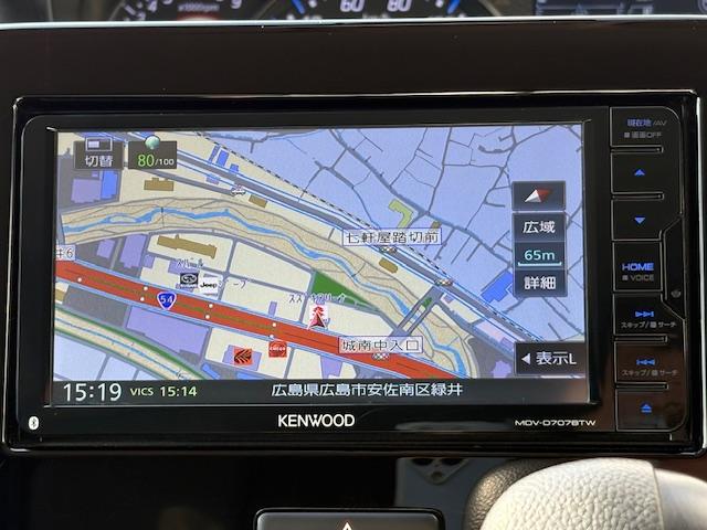ワゴンＲスティングレー ハイブリッドＴ　メモリーナビゲーション　フルセグＴＶ　ＤＶＤ再生　クルーズコントロール　オートエアコン　ＡＢＳ　エアバック　スマートキー　ＬＥＤへットライト　シートヒーター　全方位モニターカメラ　ＥＴＣ車載器（5枚目）