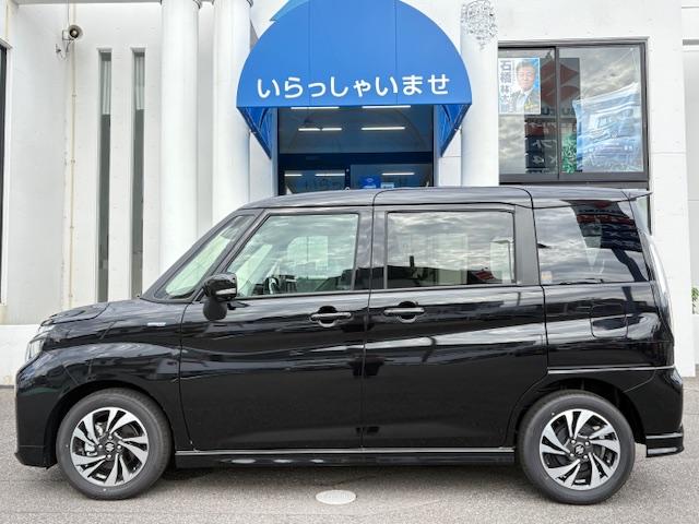 ソリオバンディット ハイブリッドＭＶ　試乗車　全方位付きメモリーナビゲーション　フルセグＴＶ　シートヒーター　ＣＤデッキ　ＤＶＤ再生　スマートキー　ＬＥＤへットライトＡＢＳ　エアバック　オートエアコン（3枚目）