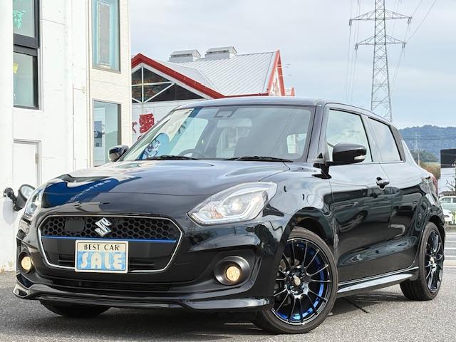 スイフト RSt LEDへットライト オートエアコン 社外マフラー 社外アルミホイール スマートキー シートヒーター オートライト クルーズコントロール ABS エアバック(2枚目)