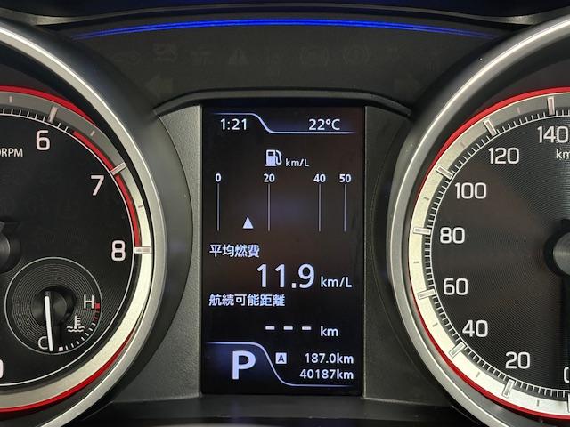 スイフト RSt LEDへットライト オートエアコン 社外マフラー 社外アルミホイール スマートキー シートヒーター オートライト クルーズコントロール ABS エアバック(11枚目)
