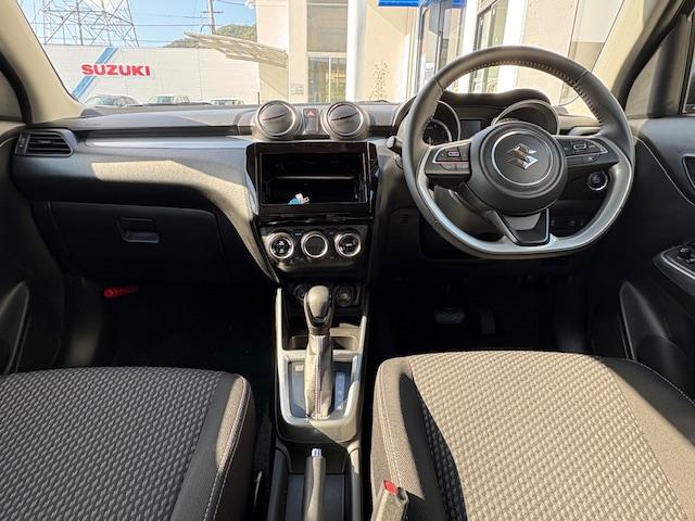 スイフト RSt LEDへットライト オートエアコン 社外マフラー 社外アルミホイール スマートキー シートヒーター オートライト クルーズコントロール ABS エアバック(34枚目)