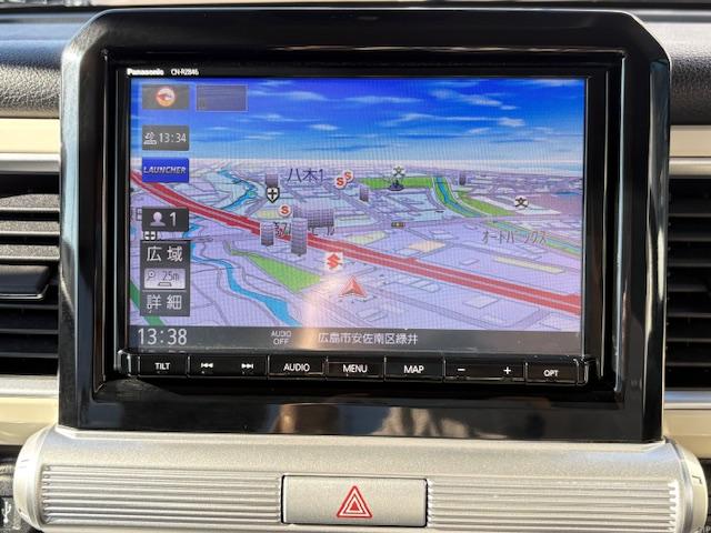 クロスビー ハイブリッドＭＺ　ワンオーナー車　全方位モニター　メモリーナビゲーション　スマートキー　オートエアコン　ＡＢＳ　エアバック　フルセグＴＶ　クリアランスソナー　ＥＴＣ車載器　シートヒーター（2枚目）