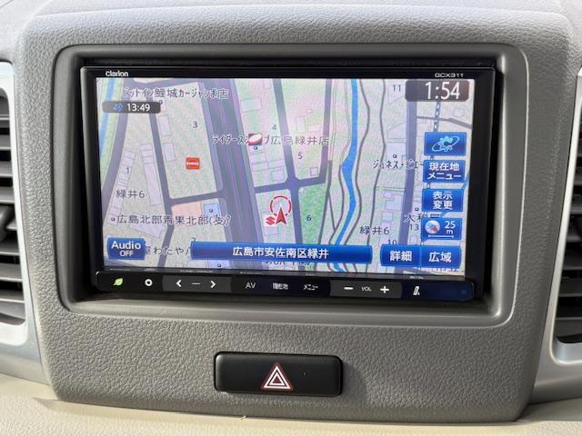 スペーシア 　メモリーナビゲーション　スマートキー　ＣＤ／ＤＶＤ再生　オートエアコン　オートライト　片側パワースライドドア　アイドリングストップエアバック　ＡＢＳ　プッシュスタートボタン（2枚目）