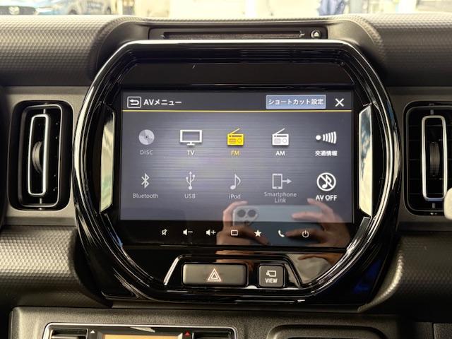 ハスラー ハイブリッドＸ　４ＷＤ車　全方位モニター　メモリーナビゲーション　ＥＴＣ車載器ＣＤ／ＤＶＤ再生　フルセグＴＶ　スマートキー　オートエアコン　ＡＢＳ　エアバック　シートヒーター　ドライブレコーダー（7枚目）