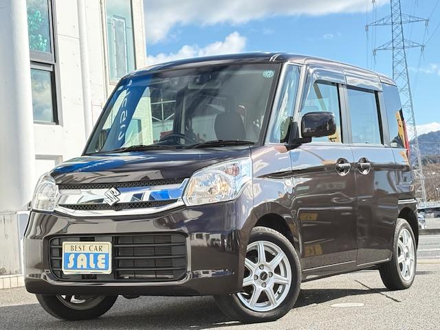 スペーシア Ｇリミテッド　メモリーナビゲーション　フルセグＴＶ　ＣＤ／ＤＶＤ再生　ＥＴＣ車載器　エアバック　ＡＢＳ　オートエアコン　ブレーキ軽減装置　プッシュスタートボタン　シートヒーター　アルミホイール（8枚目）