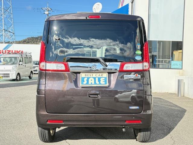 スペーシア Ｇリミテッド　メモリーナビゲーション　フルセグＴＶ　ＣＤ／ＤＶＤ再生　ＥＴＣ車載器　エアバック　ＡＢＳ　オートエアコン　ブレーキ軽減装置　プッシュスタートボタン　シートヒーター　アルミホイール（10枚目）