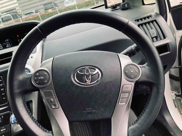 プリウスアルファ Ｓツーリングセレクション　ワンオーナー　禁煙車　ＥＴＣ　ナビ　ＴＶ　アルミホイール　オートライト　ＬＥＤヘッドランプ　スマートキー　ＣＶＴ　盗難防止システム　衝突安全ボディ　ＡＢＳ　ＥＳＣ　エアコン　パワーステアリング（7枚目）