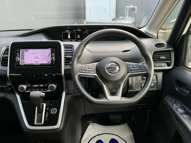 セレナ 2.0 ハイウェイスター 衝突被害軽減ブレーキ/横滑り防止機能/ナビ スマートキー&プッシュスタート メモリーナビゲーション キーレス ナビTV ETC車載器 ダブルエアバック ワンセグテレビ アルミホイル ABS エアバック パワーウインドウ パワーステアリング(4枚目)