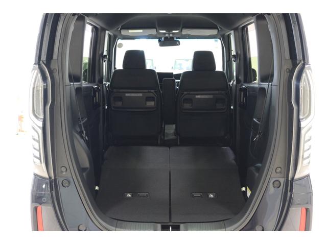 N-BOXカスタム L ホンダセンシング 障害物センサー 横滑り防止装置 ナビ バックカメラ ETC 充電用USBジャック シートヒーター パワースライドドア シートバックテーブル アルミホイール スマートキー(21枚目)