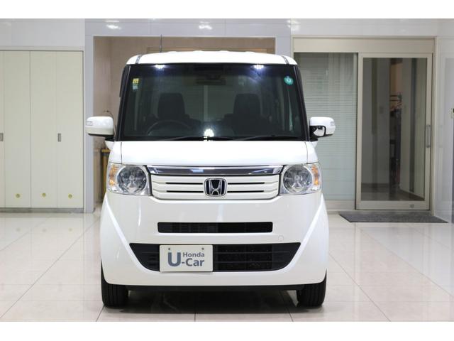 N-BOX GターボSSパッケージ あんしんパッケージ 横滑り防止装置 ナビ バックカメラ ETC ディスチャージヘッドライト パワースライドドア シートヒーター クルコン アルミホイール スマートキー アイドリングストップ ターボ(3枚目)