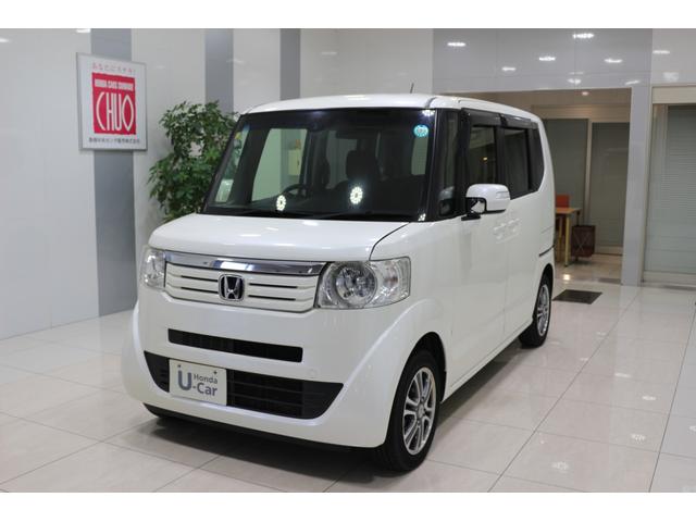 N-BOX GターボSSパッケージ あんしんパッケージ 横滑り防止装置 ナビ バックカメラ ETC ディスチャージヘッドライト パワースライドドア シートヒーター クルコン アルミホイール スマートキー アイドリングストップ ターボ(4枚目)