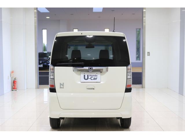 N-BOX GターボSSパッケージ あんしんパッケージ 横滑り防止装置 ナビ バックカメラ ETC ディスチャージヘッドライト パワースライドドア シートヒーター クルコン アルミホイール スマートキー アイドリングストップ ターボ(6枚目)