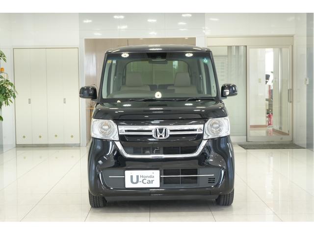 Ｎ－ＢＯＸ Ｌ　ホンダセンシング　横滑り防止装置　障害物センサー　ナビ　バックカメラ　充電用ＵＳＢジャック　パワースライドドア　シートバックテーブル　シートヒーター　クルーズコントロール　スマートキー（4枚目）