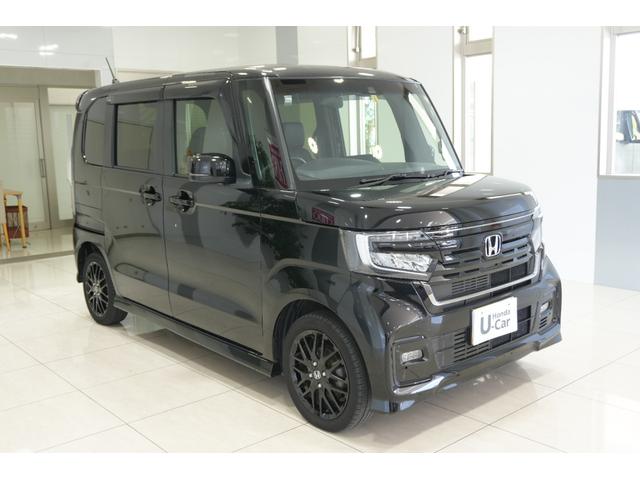Ｎ－ＢＯＸカスタム Ｌターボスタイル＋ブラック　ホンダセンシング　横滑り防止装置　障害物センサー　４ＷＤ　ターボ　ナビ　バックカメラ　ＥＴＣ　充電用ＵＳＢジャック　パワースライドドア　シートヒーター　アルミホイール（9枚目）