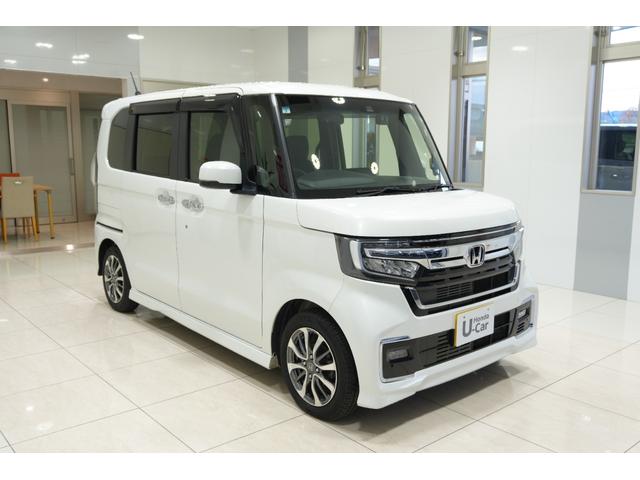 Ｎ－ＢＯＸカスタム Ｌ　ホンダセンシング　横滑り防止装置　障害物センサー　ドラレコ　ナビ　バックカメラ　充電用ＵＳＢジャック　パワースライドドア　シートヒーター　シートバックテーブル　クルコン　アルミホイール　スマートキー（9枚目）